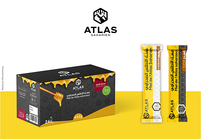 Branding  Packaging Design ATLAS - Design & graphisme