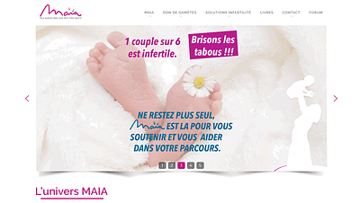 Site internet Association Maia
