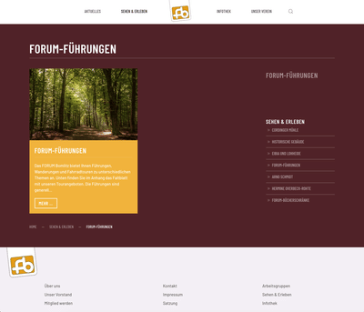 Website forum Bomlitz - Website Creation