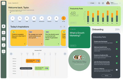Navia - AI Marketing Assistant - Web Applicatie