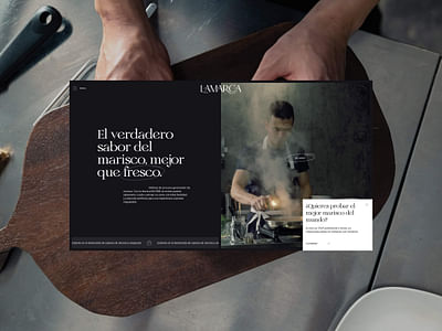La Marca, New Seafood Generation - Creación de Sitios Web