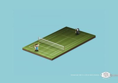 Tennis - Advertising