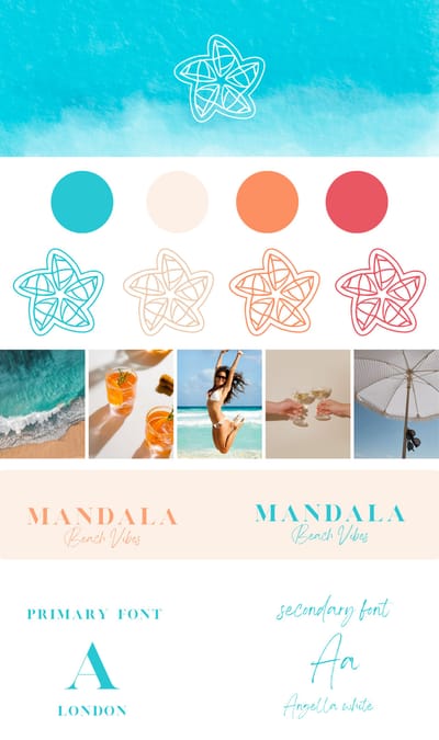 Creation de Logo et charte Mandala - Graphic Design