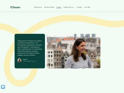 iChoosr - Wordpress Website - Website Creatie