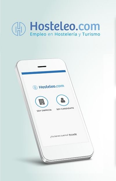 Aplicación móvil Hosteleo - App móvil