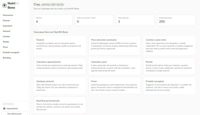 Sotware per Nutrizionisti - Creazione di siti web