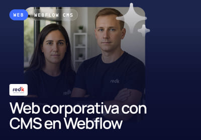 redk: Desarrollo web Webflow con diseño UI/UX a medida - Website Creation