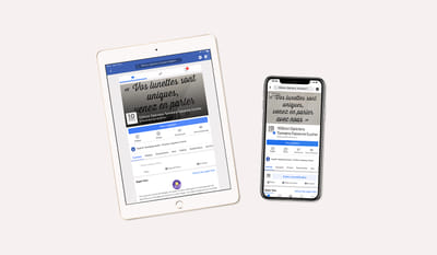 10 STRICT OPTICIENS - Réseaux Sociaux - Opticien - E-commerce