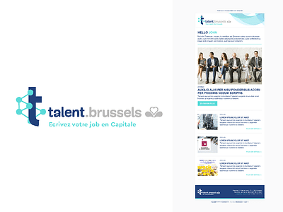 talent.brussels : identité visuelle - Branding & Positioning