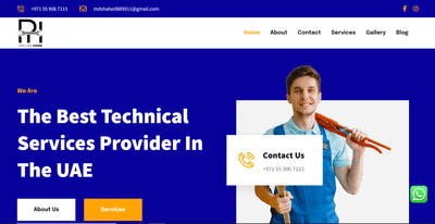 Website & Social - How we helped local Services Co - Website Creation
