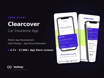 ClearCover Car Insurance - Application mobile