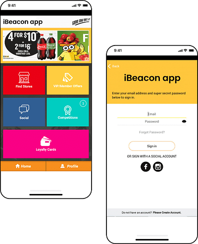 iBeacon app for Retail Business - Développement de Logiciel