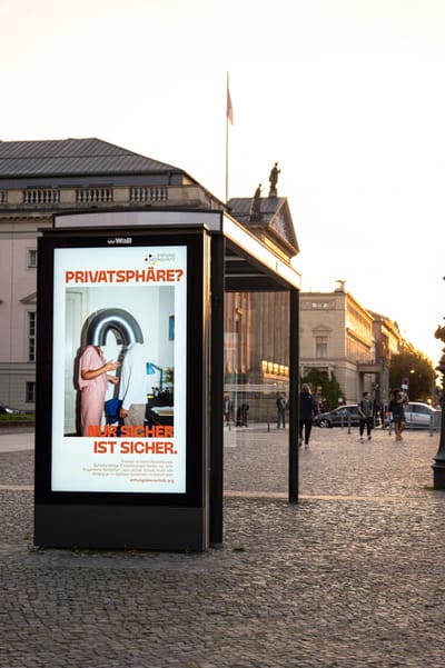 Imagekampagne Stiftung Datenschutz – Nur sicher ist sicher - Marketing