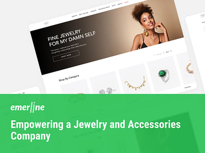 Empowering a Jewelry and Accessories Company - Webanwendung