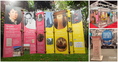 Stand plegable - Turismo de Padrón - Branding y posicionamiento de marca