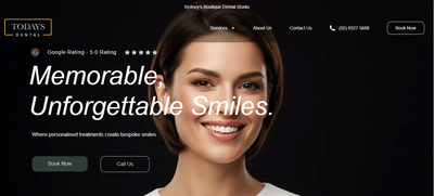Dental Clinic SEO Growth Campaign – Today’s Dental Edgecliff - Website Creation