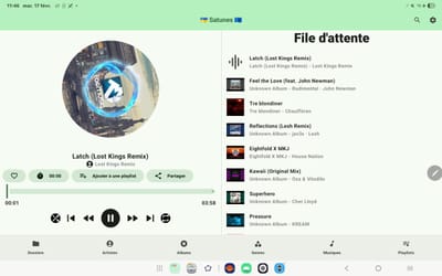 Satunes - Application mobile