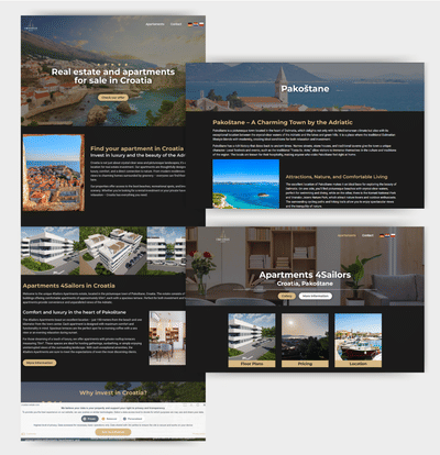 Croatian Estate - Website - SEO