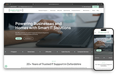 Recent Website Designs & Builds - Website Creation