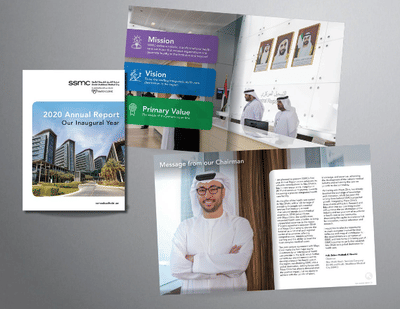Sheikh Shakhbout Medical City (SSMC)  - Abu Dhabi - Design & graphisme