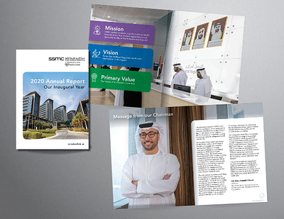 Sheikh Shakhbout Medical City (SSMC)  - Abu Dhabi - Grafikdesign