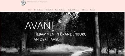 Website für Hebammen - Création de site internet
