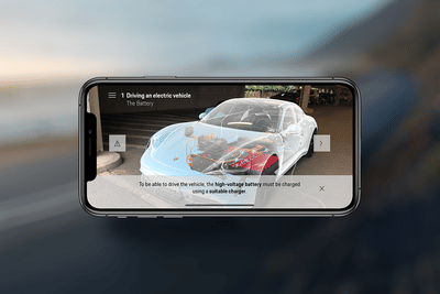 Porsche - Augmented Reality Wizard - Application mobile