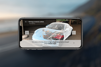 Porsche - Augmented Reality Wizard - Application mobile