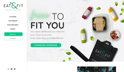 EAT & FIT - E-commerce