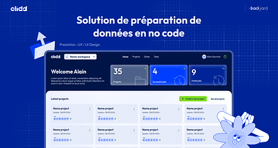 Solution de Données en No Code : Clidd - Application web
