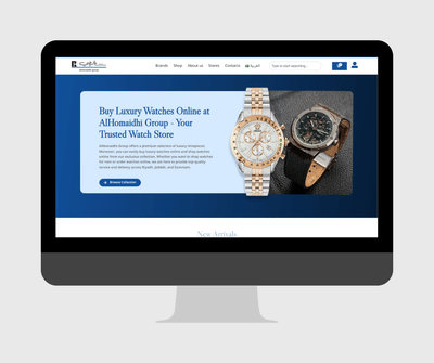 Alhomaidhi Group Premium Watches Client Saudi Arabia - Reclame