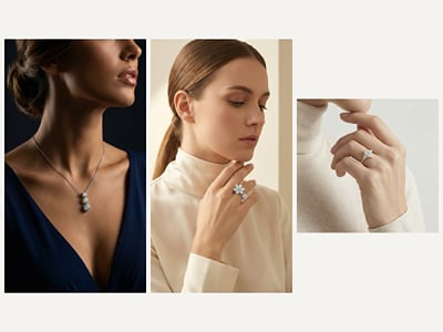 Fine Jewellery - On-Model Campaign Images - Fotografía