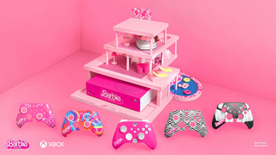 Barbie DreamHouse Xbox Series S - Graphic Design