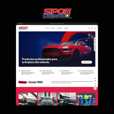 Tienda Sipom - Website Creation