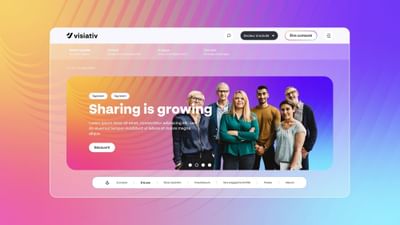 Visiativ / refonte site web - Website Administration