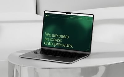Webseite für einen Venture-Capital-Fond - Webseitengestaltung