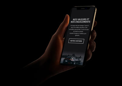 Site web distributeur pièces auto/moto (Gef'Auto) - Creación de Sitios Web