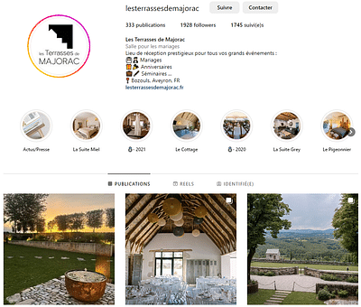 Les Terrasses de Majorac - Réseaux sociaux - Social Media