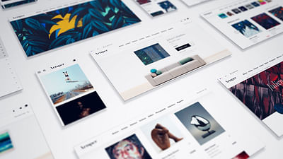 Artsper - Branding et site web interactif - Animación Digital