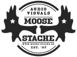 Moose-Stache logo