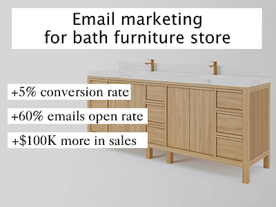 Email marketing for bath furniture store - E-Mail-Marketing