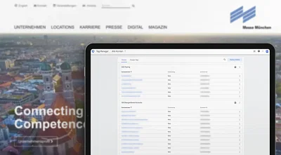 Messe München: Optimierung Digital Analytics - Online Advertising