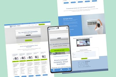 Facebook and Instagram Campaign for Kempen Airco - Website Creatie