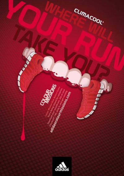 Colour Missions, Vampire red - Advertising