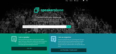 Online platform voor sprekers en eventorganisers - Website Creatie