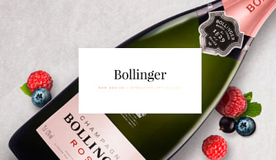 Champagne Bollinger - Diseño Gráfico