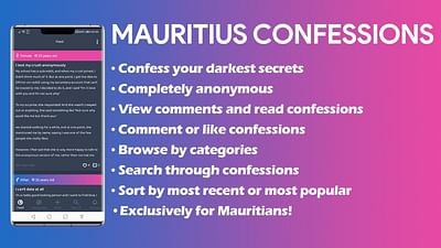 Mauritius Confessions - Application mobile