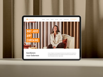 De website die verleidt tot winkelbezoek - Website Creatie