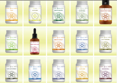 verpakkingsdesign en overig Kalida supplements - Branding & Positionering