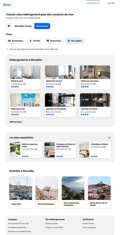 BOOKI - Création de site internet